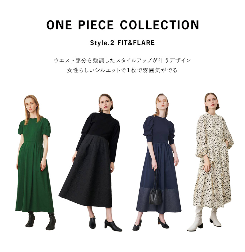 ONE PIECE COLLECTION Style.2 FIT&FLARE