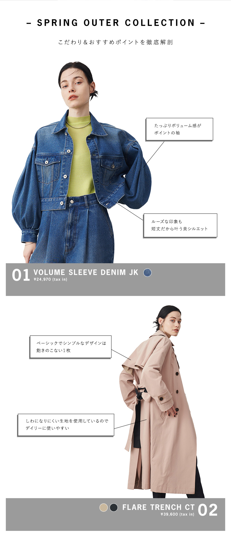 – SPRING OUTER COLLECTION –