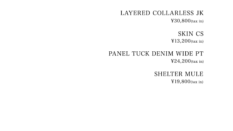 2026 SPRING/SUMMER COLLECTION