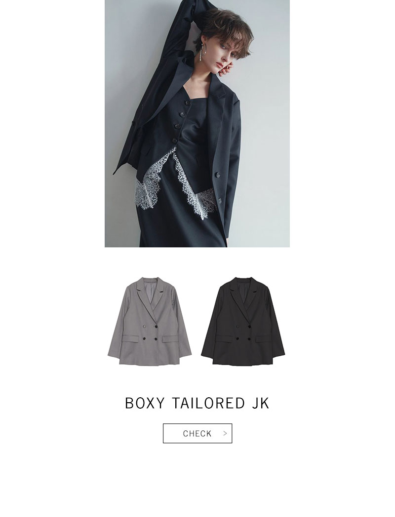 BOXY TAILORED JK