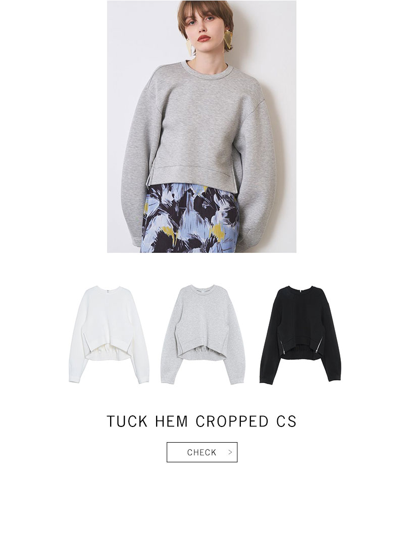 TUCK HEM CROPPED CS