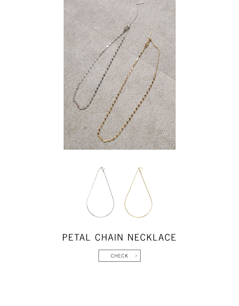 PETAL CHAIN NECKLACE